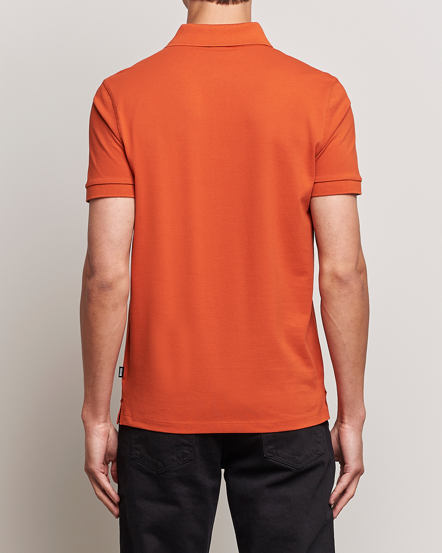 Men | Polo Shirts | BOSS BLACK | Pallas Polo Dark Orange
