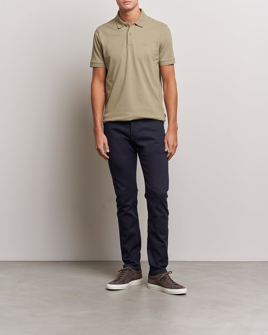 Men | Trousers | BOSS BLACK | Delaware 5-Pocket Pants Dark Blue