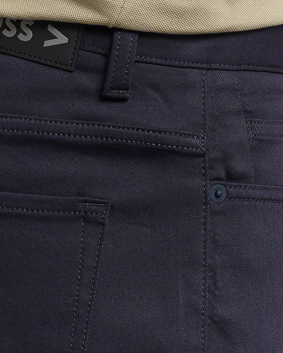 Men | Trousers | BOSS BLACK | Delaware 5-Pocket Pants Dark Blue