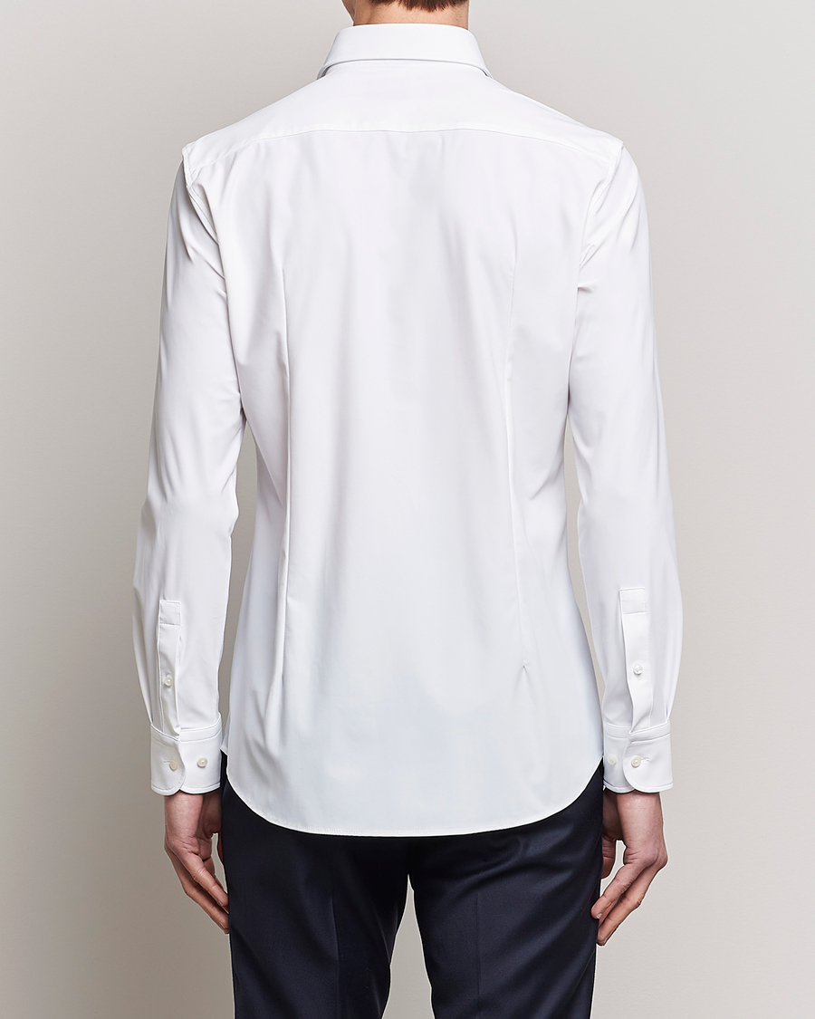 Men | Shirts | BOSS BLACK | Hank 4-Way Stretch Shirt White