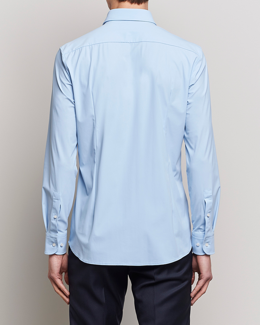 Men | Shirts | BOSS BLACK | Hank 4-Way Stretch Shirt Light Blue