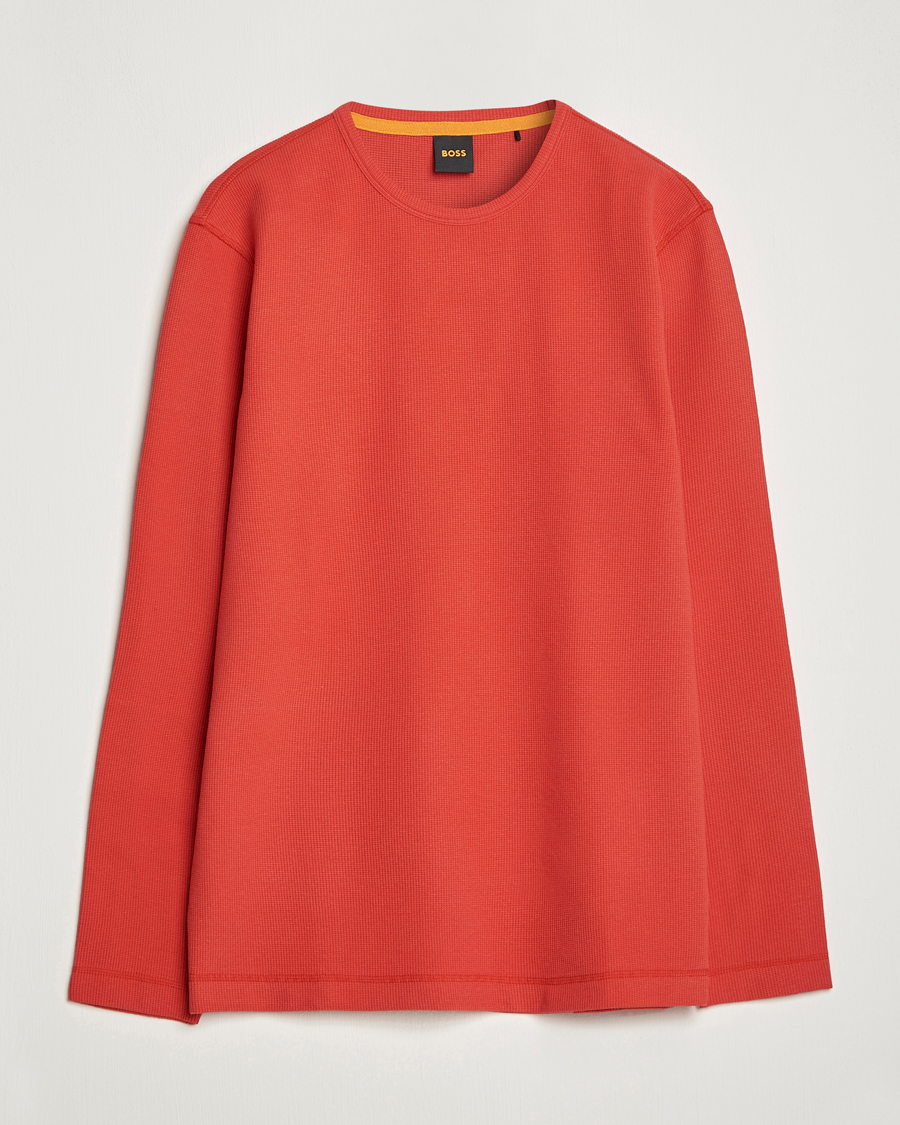 Men | Sweaters & Knitwear | BOSS ORANGE | Tempesto Sweater Bright Red