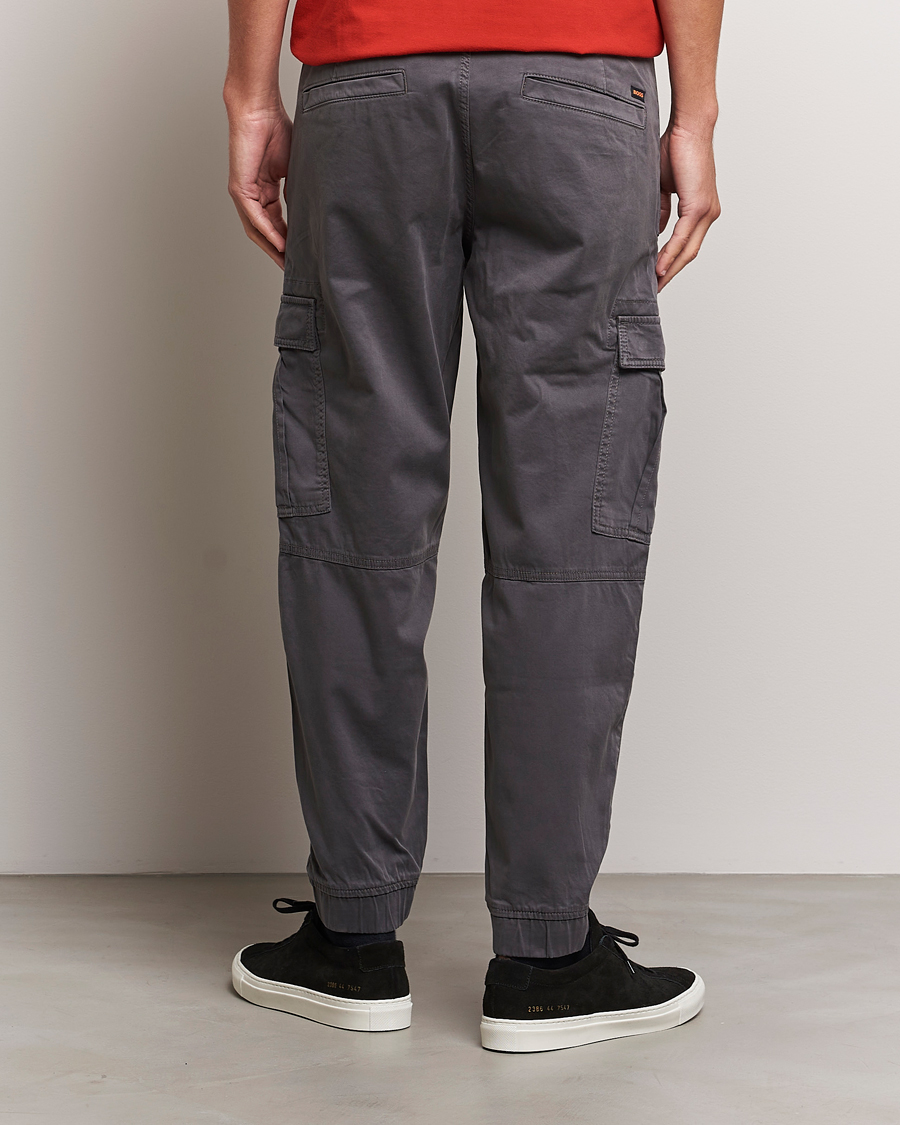 Men | Trousers | BOSS ORANGE | Sisla Cargo Pants Dark Grey