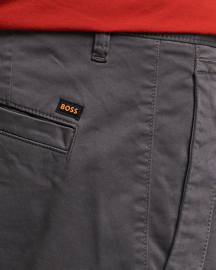 Men | Trousers | BOSS ORANGE | Sisla Cargo Pants Dark Grey