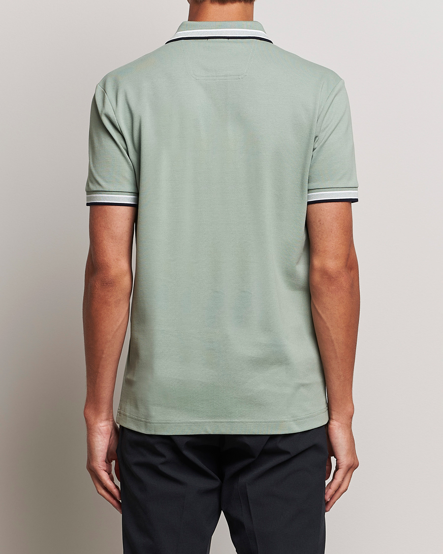 Men | Polo Shirts | BOSS GREEN | Paddy Piké Pastel Green