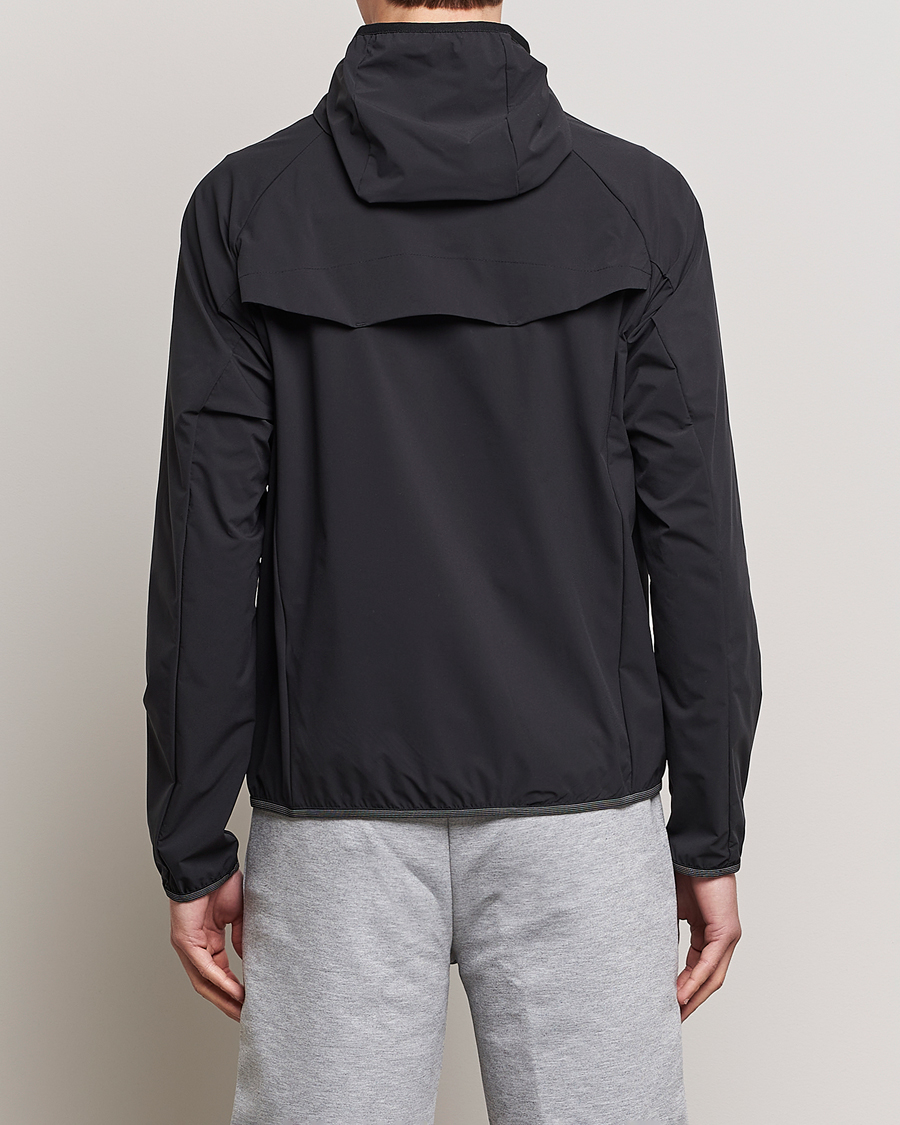 Men | Coats & Jackets | BOSS GREEN | Cush Shell Hoodie Jacket Black