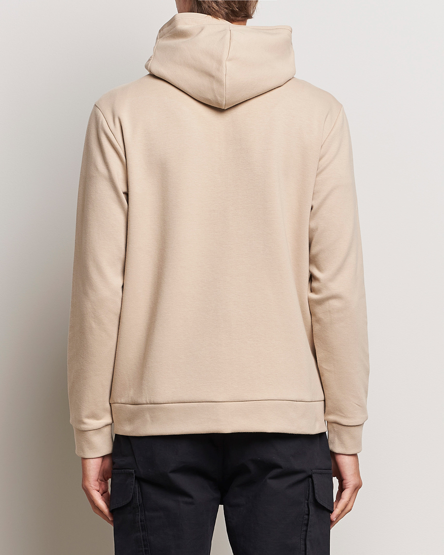 Men | Sweaters & Knitwear | BOSS GREEN | Sariq Full Zip Hooded Sweater Medium Beige