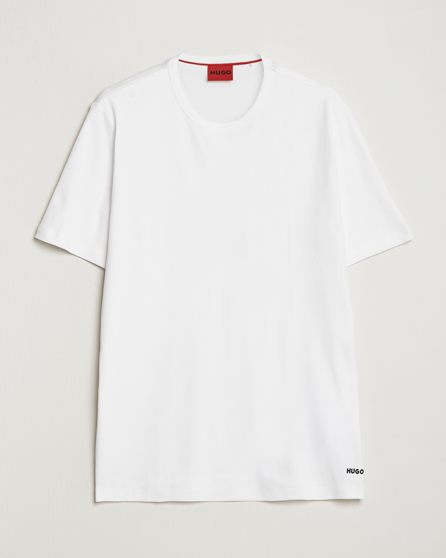 Men | White t-shirts | HUGO | Dozy Crew Neck T-Shirt White