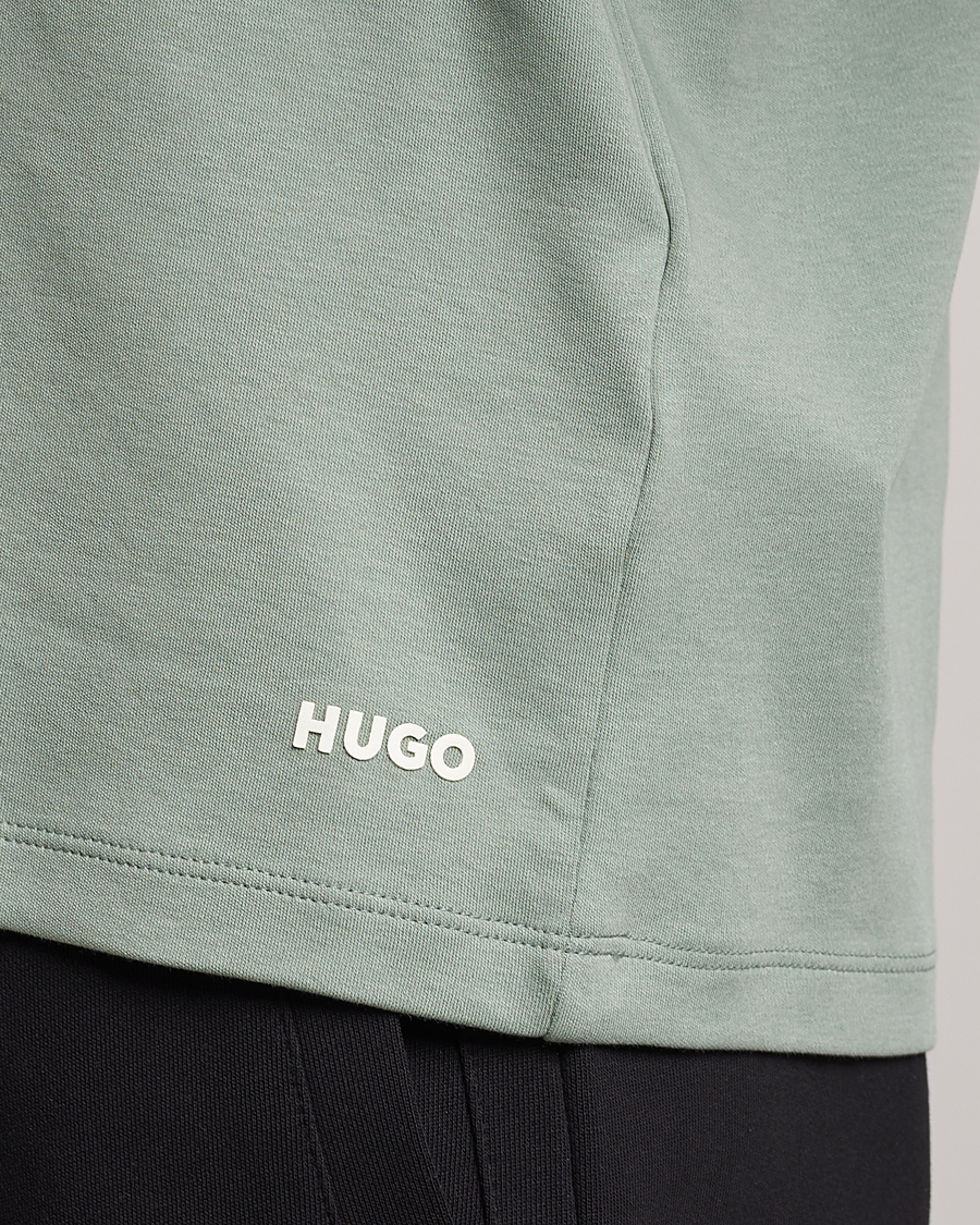Men | T-Shirts | HUGO | Dozy Crew Neck T-Shirt Pastel Green