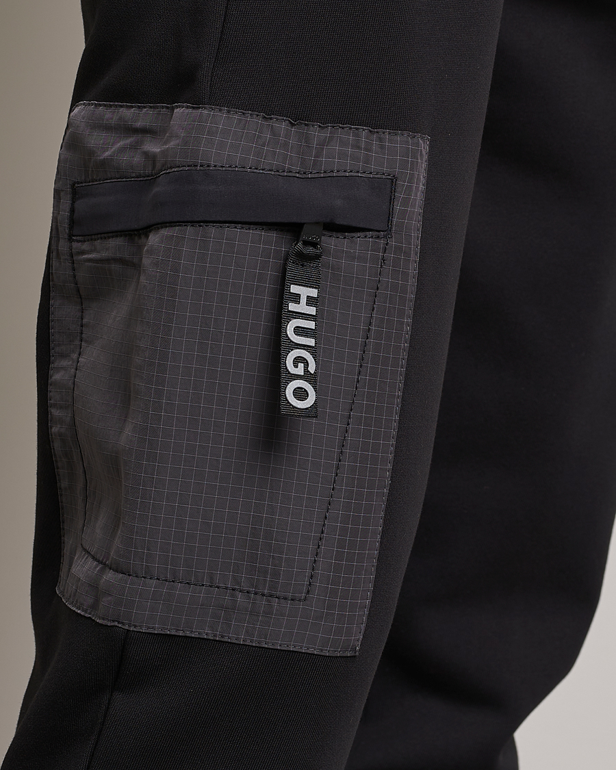 Men | Trousers | HUGO | Duerica Sweatpants Black