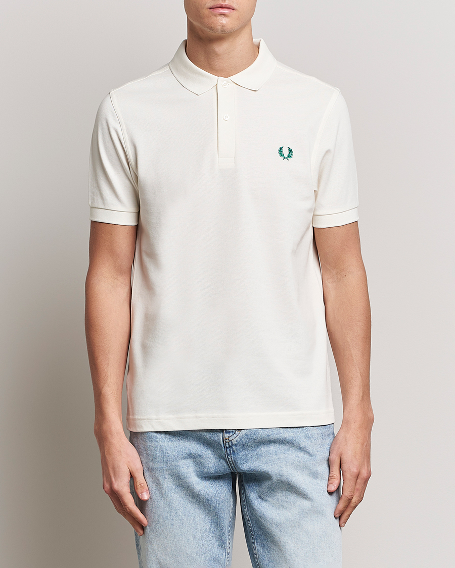 Men | Fred Perry | Fred Perry | Plain Polo Shirt Light Ecru