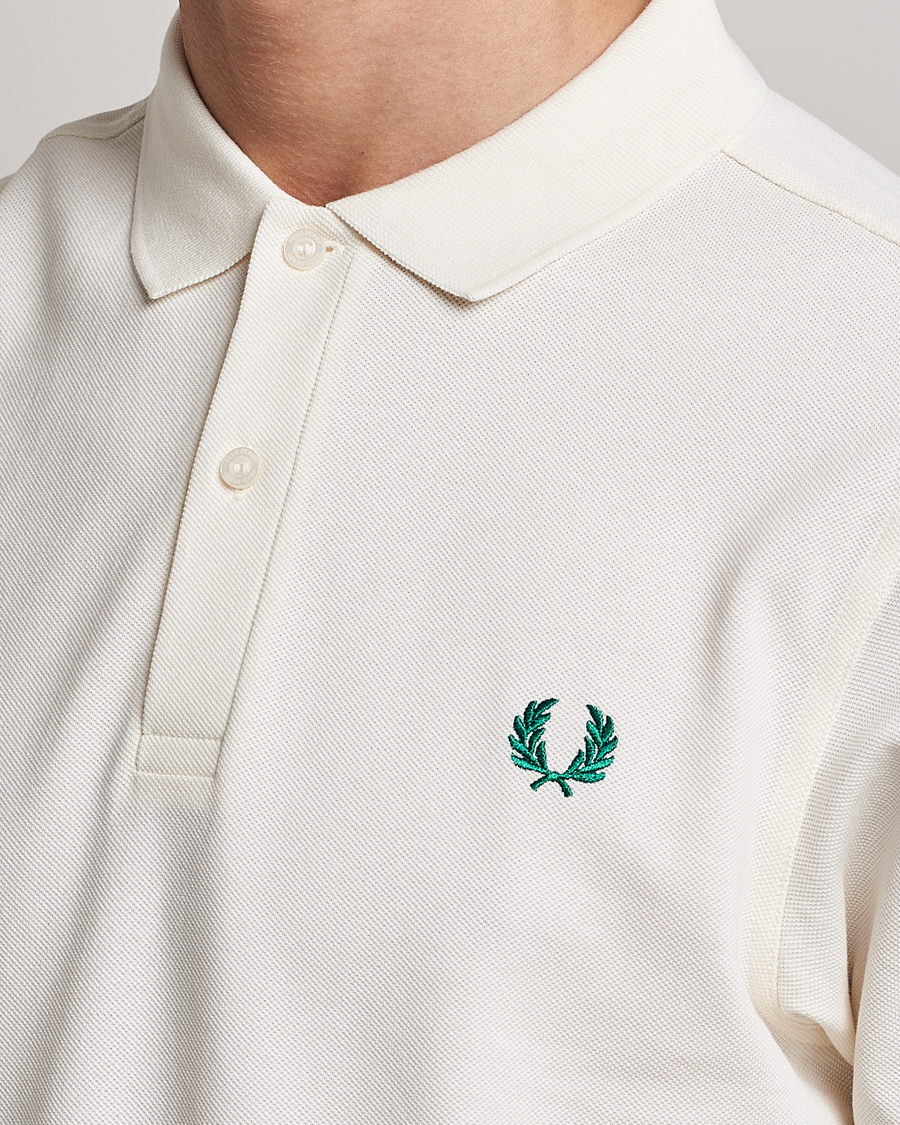 Men | Polo Shirts | Fred Perry | Plain Polo Shirt Light Ecru