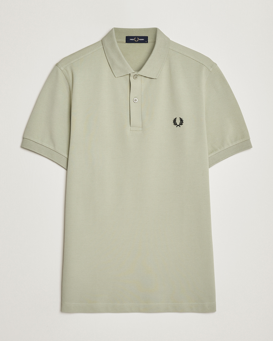 Men | Polo Shirts | Fred Perry | Plain Polo Shirt Seagrass