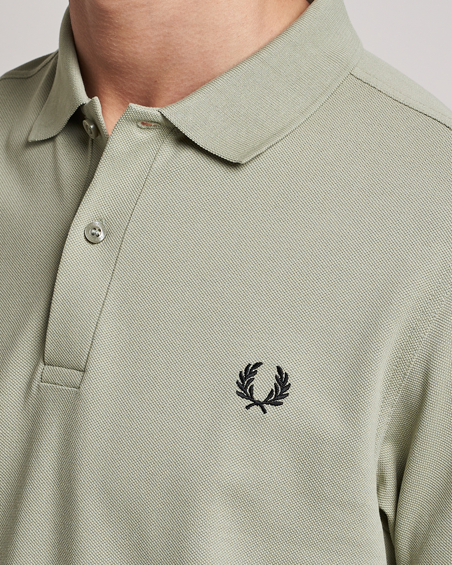 Men | Polo Shirts | Fred Perry | Plain Polo Shirt Seagrass