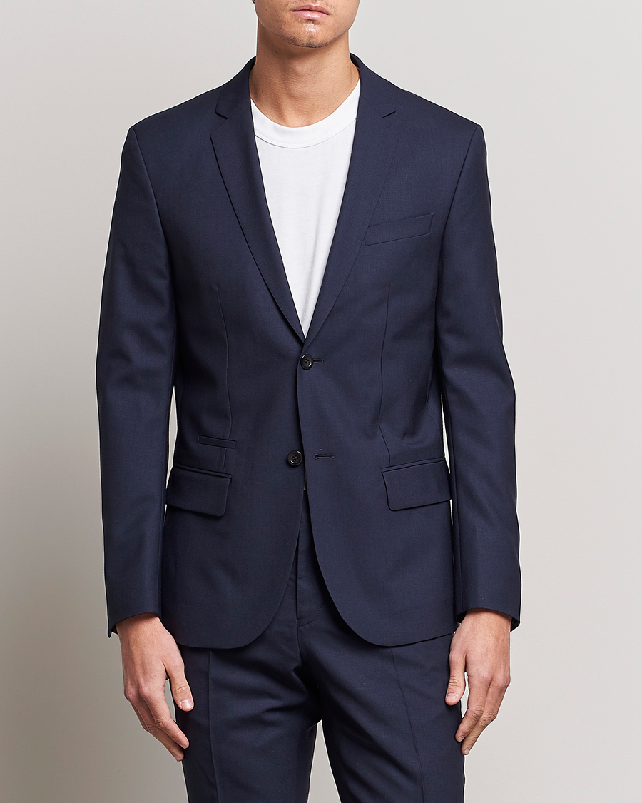 Men | Business Casual | Filippa K | Rick Cool Wool Suit Jacket Hope