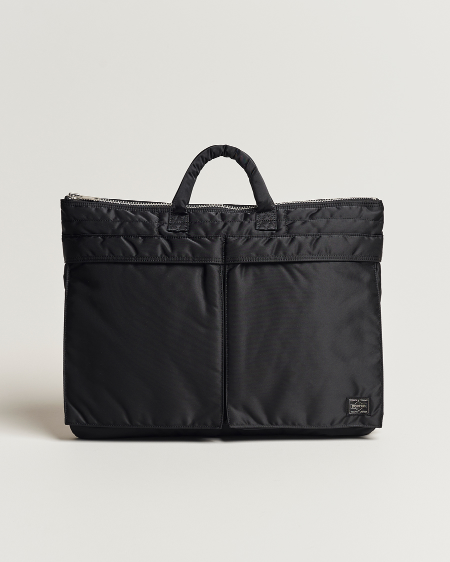Men | Tote Bags | Porter-Yoshida & Co. | Tanker Short Helmet Bag Black