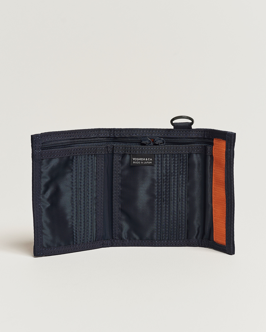 Men | Bi-fold & Zip Wallets | Porter-Yoshida & Co. | Tanker Wallet Iron Blue