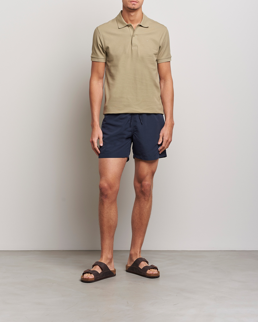 Men | Swimwear | J.Lindeberg | Banks Solid Swimshorts Navy