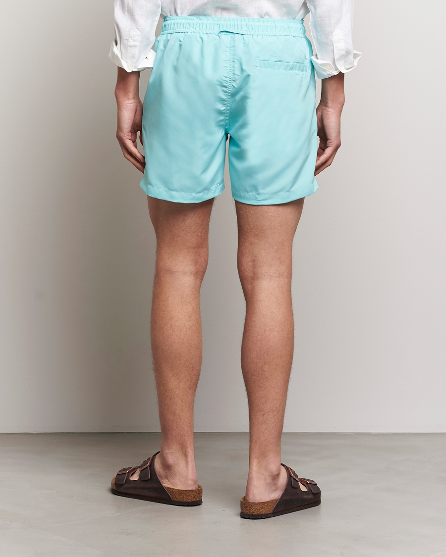 Men | Swimwear | J.Lindeberg | Banks Solid Swimshorts Aqua Splash