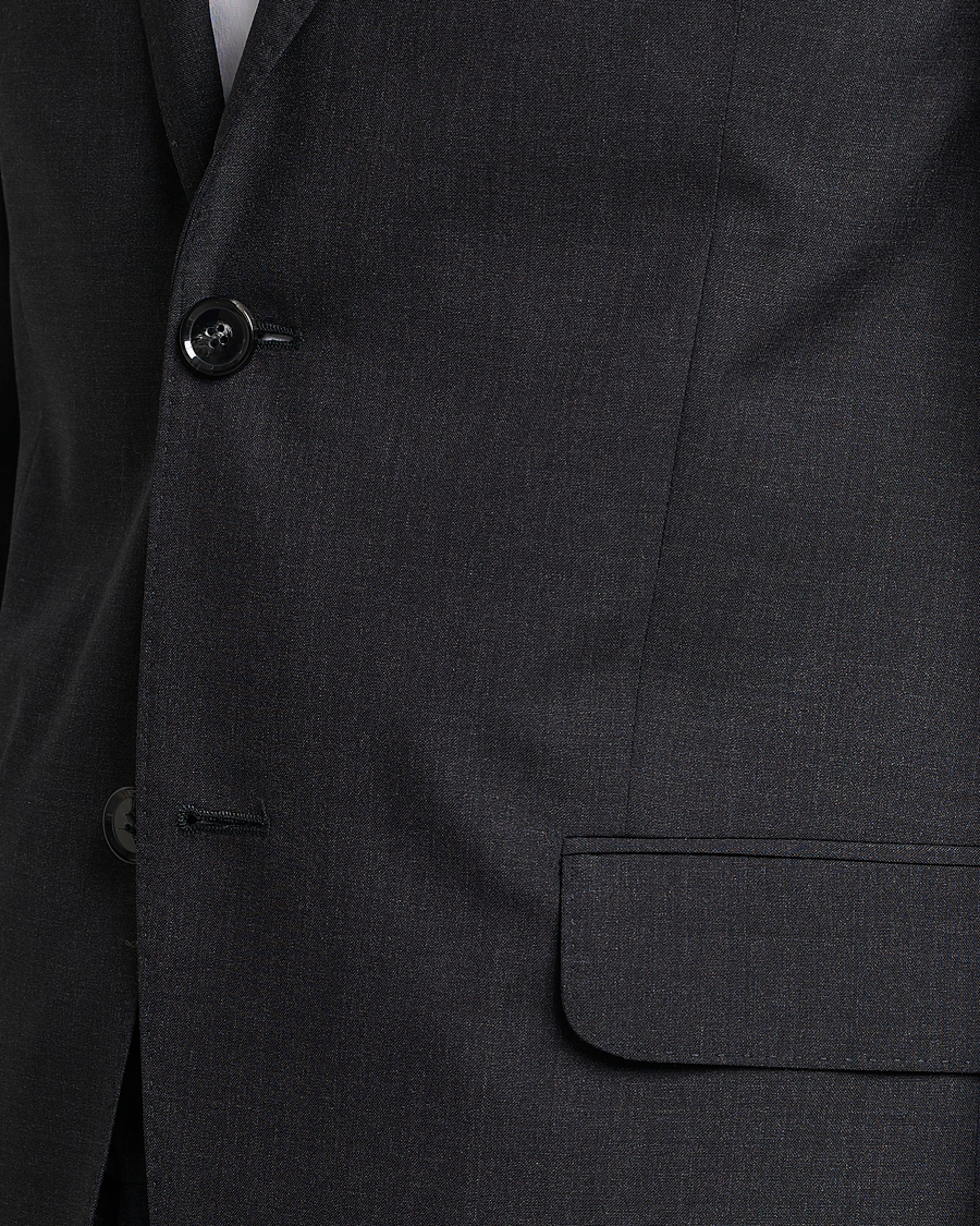 Men | Blazers | Oscar Jacobson | Edmund Wool Blazer Grey