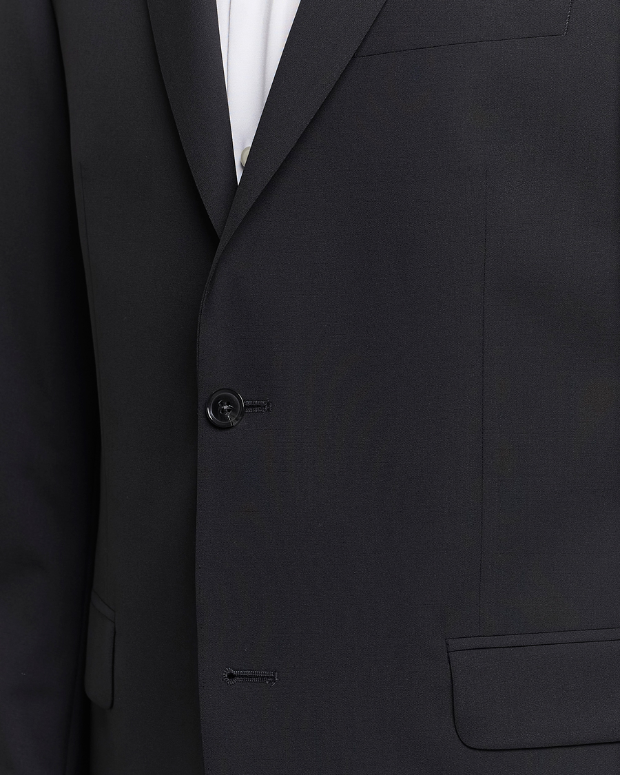 Men | Blazers | Oscar Jacobson | Joel Wool Blazer Black