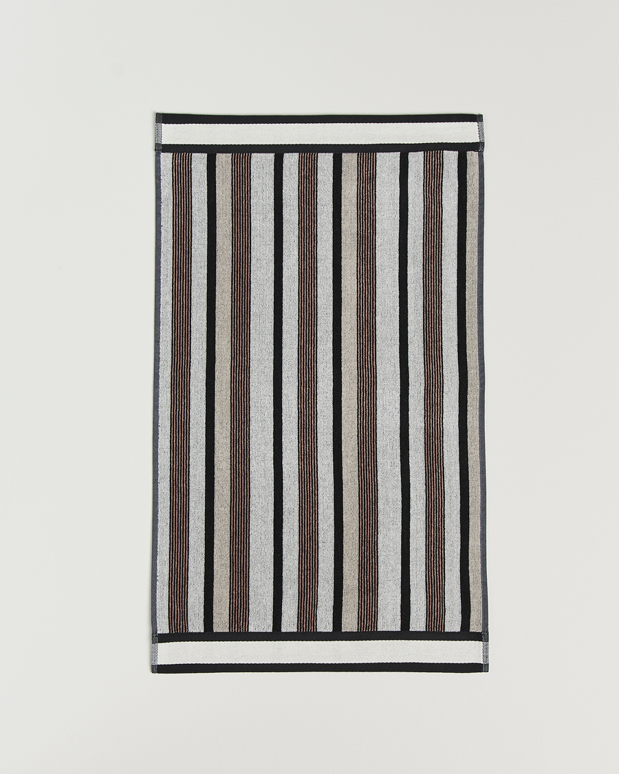 Men | Towels | Missoni Home | Craig Hand Towel 40x70cm Grey/Black