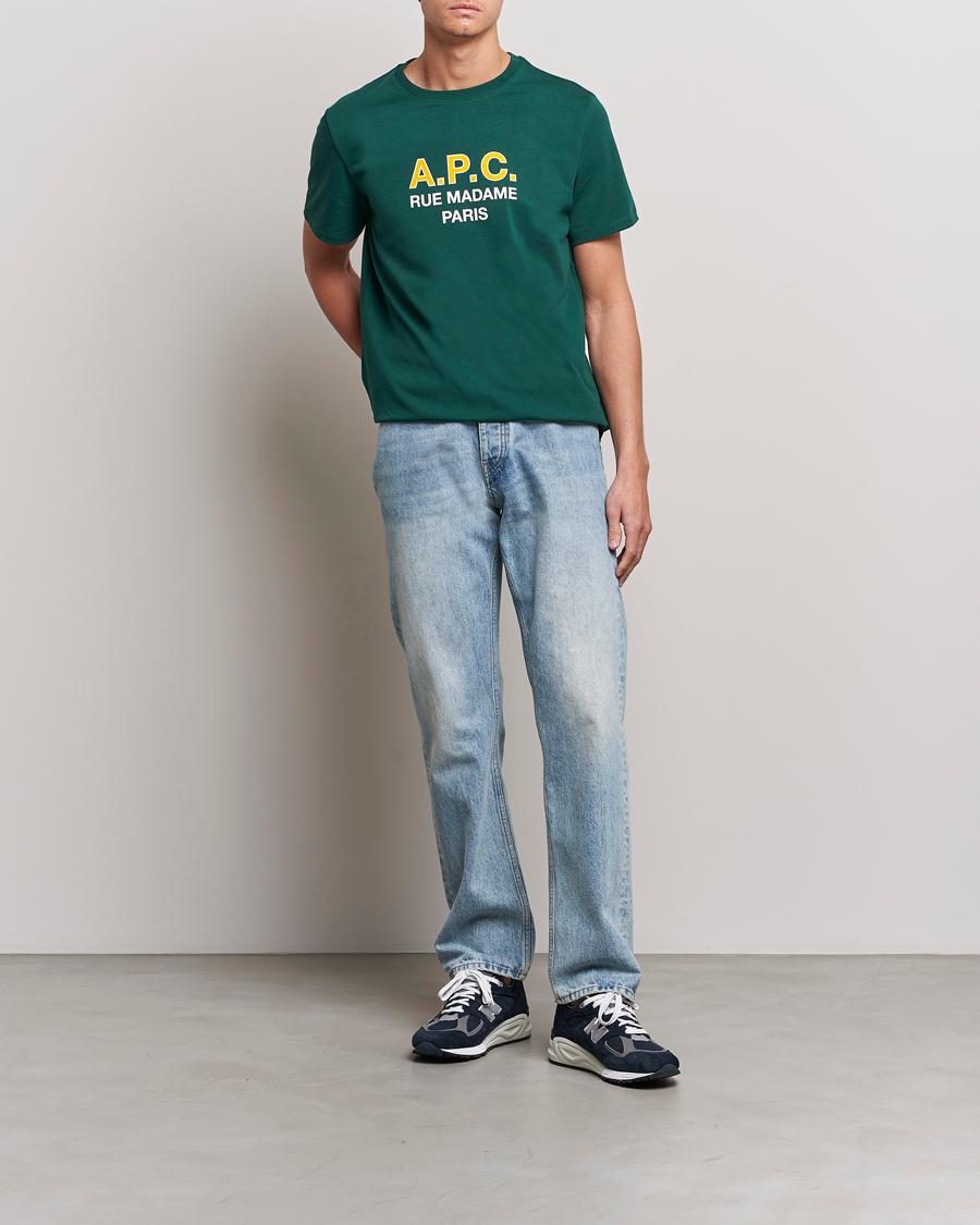 Men | T-Shirts | A.P.C. | Madame T-Shirt Dark Green