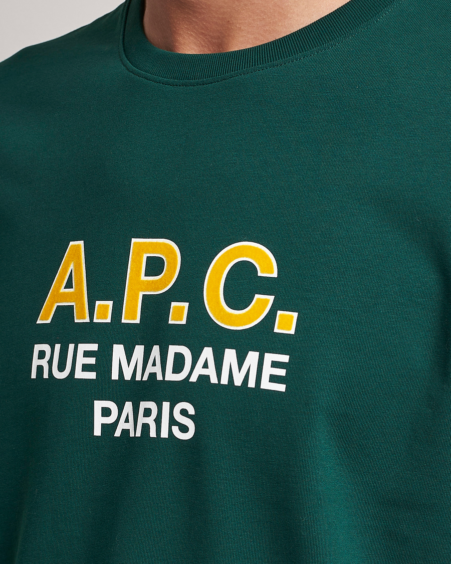 Men | T-Shirts | A.P.C. | Madame T-Shirt Dark Green