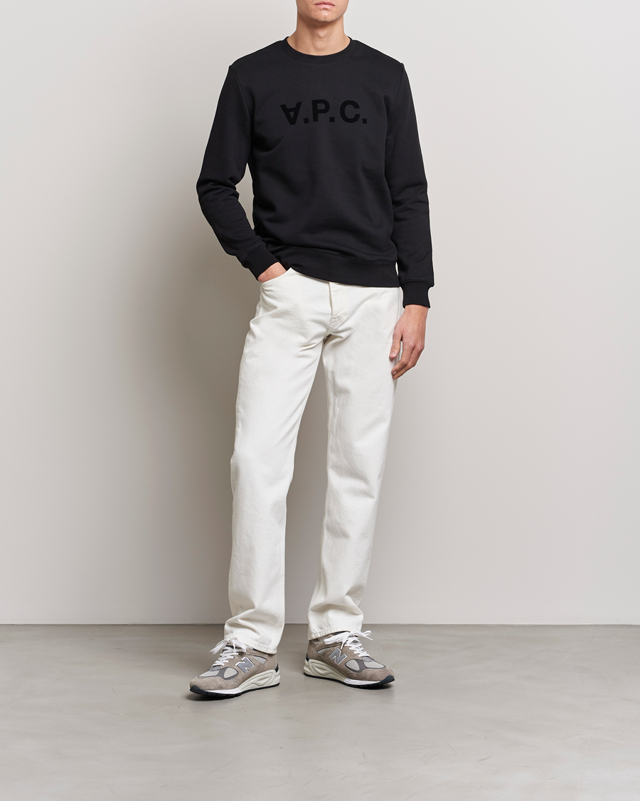 Men | Sweaters & Knitwear | A.P.C. | VPC Sweatshirt Black