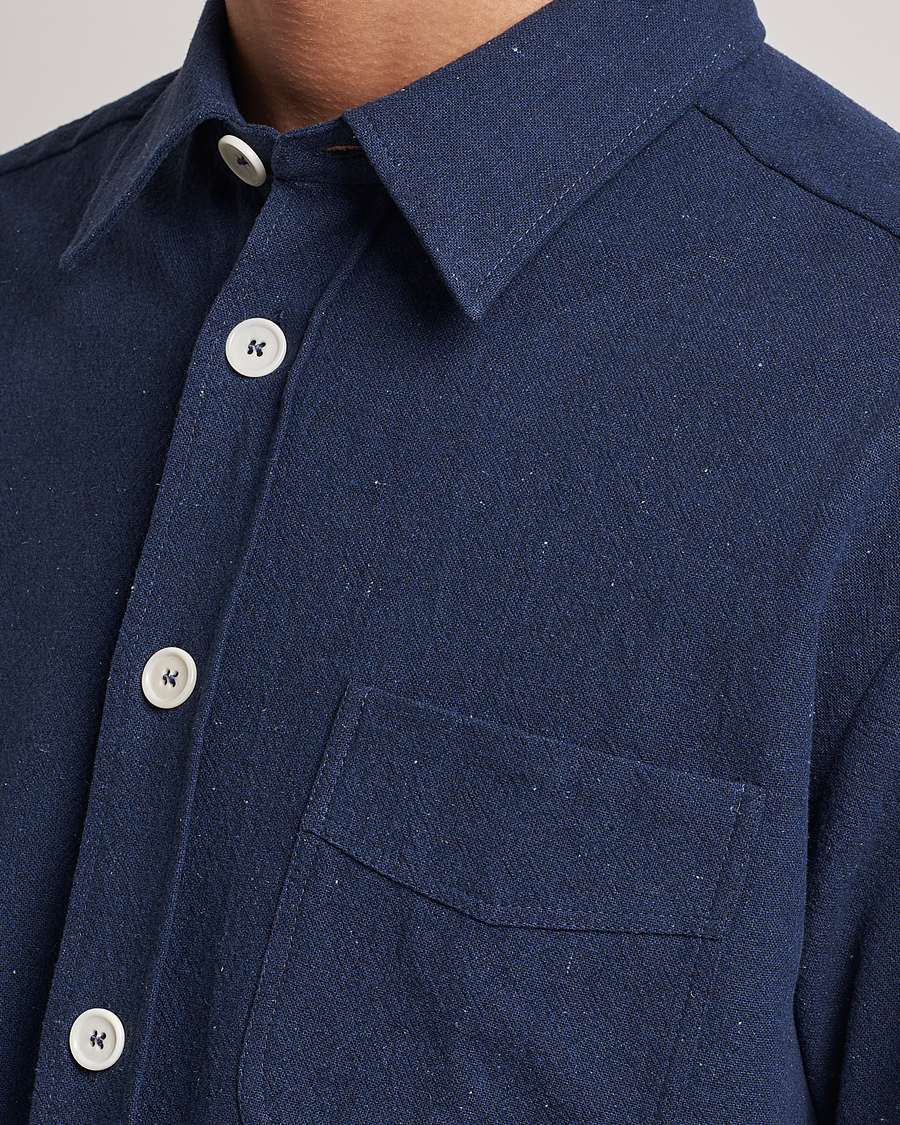 Men | Shirts | A.P.C. | Aston Overshirt Navy
