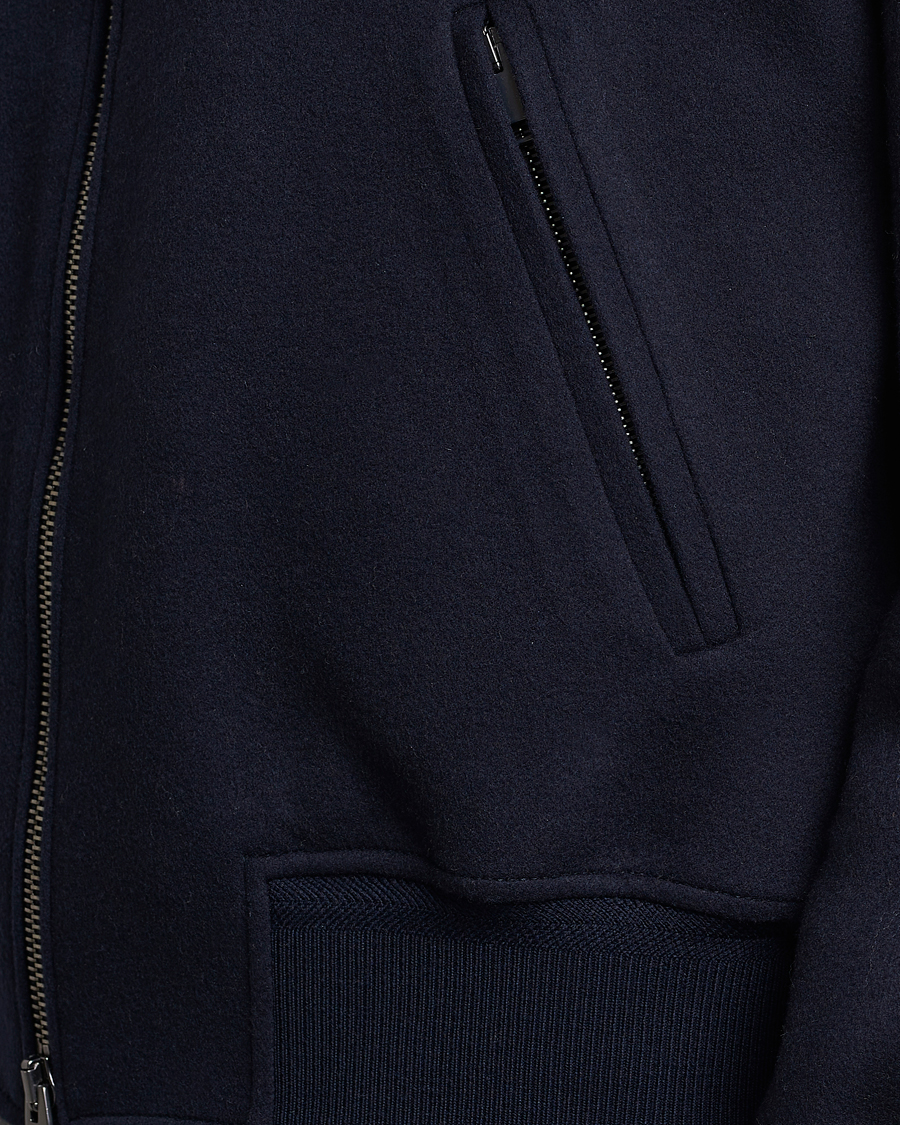 Men | Coats & Jackets | Brioni | Cashmere Blend Bomber Jacket Navy