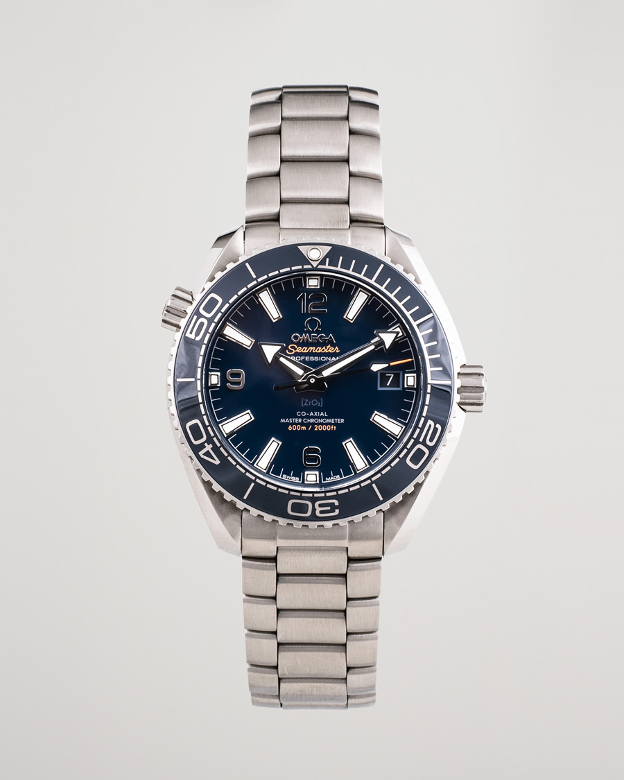 Men | Omega Pre-Owned Seamaster Planet Ocean Steel Blue | Omega Pre-Owned | Seamaster Planet Ocean Steel Blue
