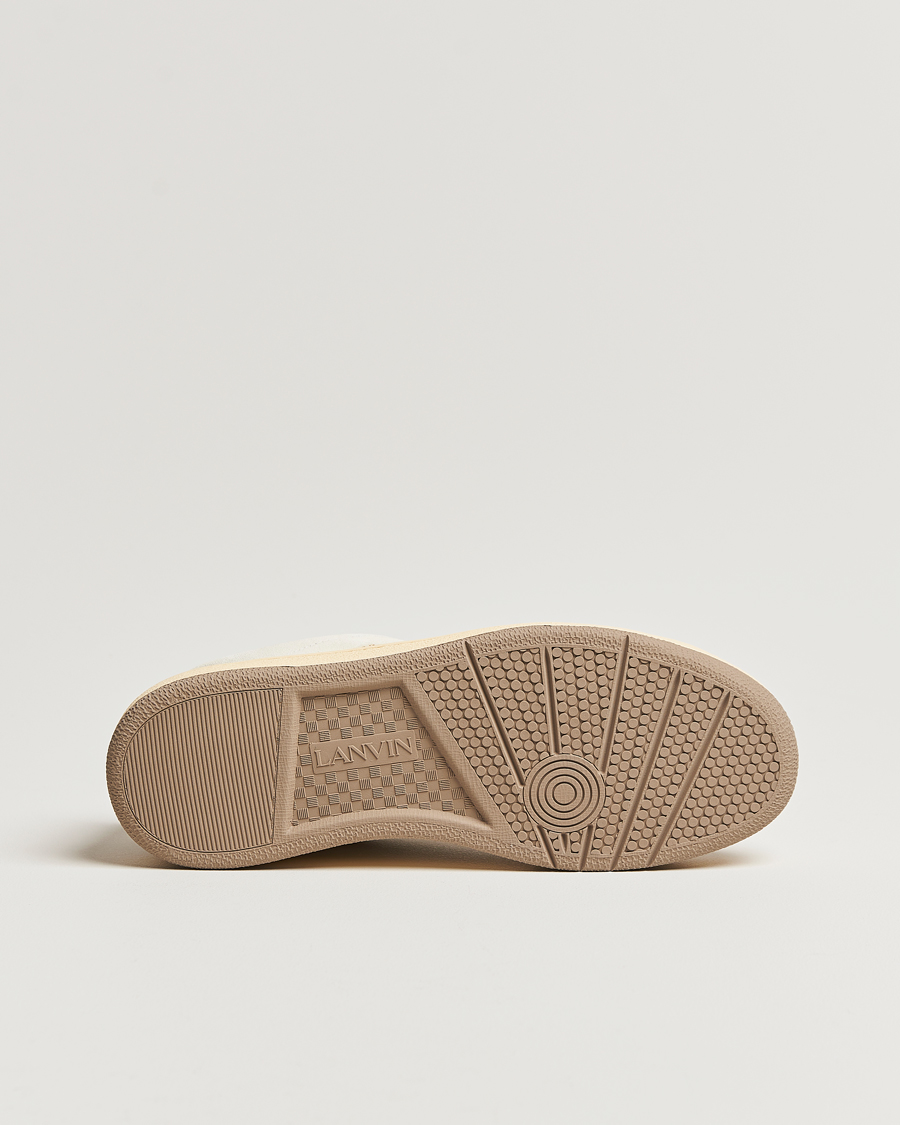 Men | Lanvin Lite Curb Sneakers White | Lanvin | Lite Curb Sneakers White