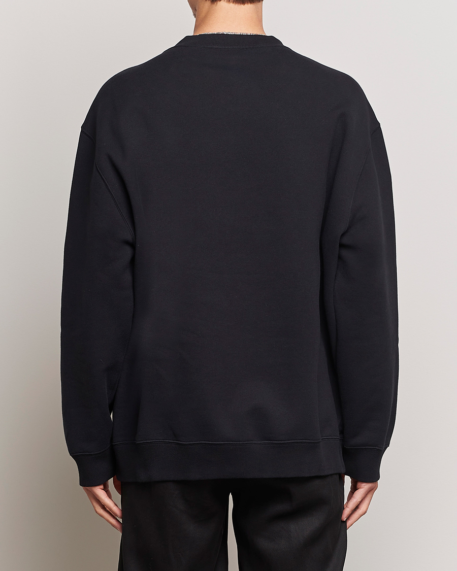 Men | Sweaters & Knitwear | Lanvin | Curb Logo Sweatshirt Black