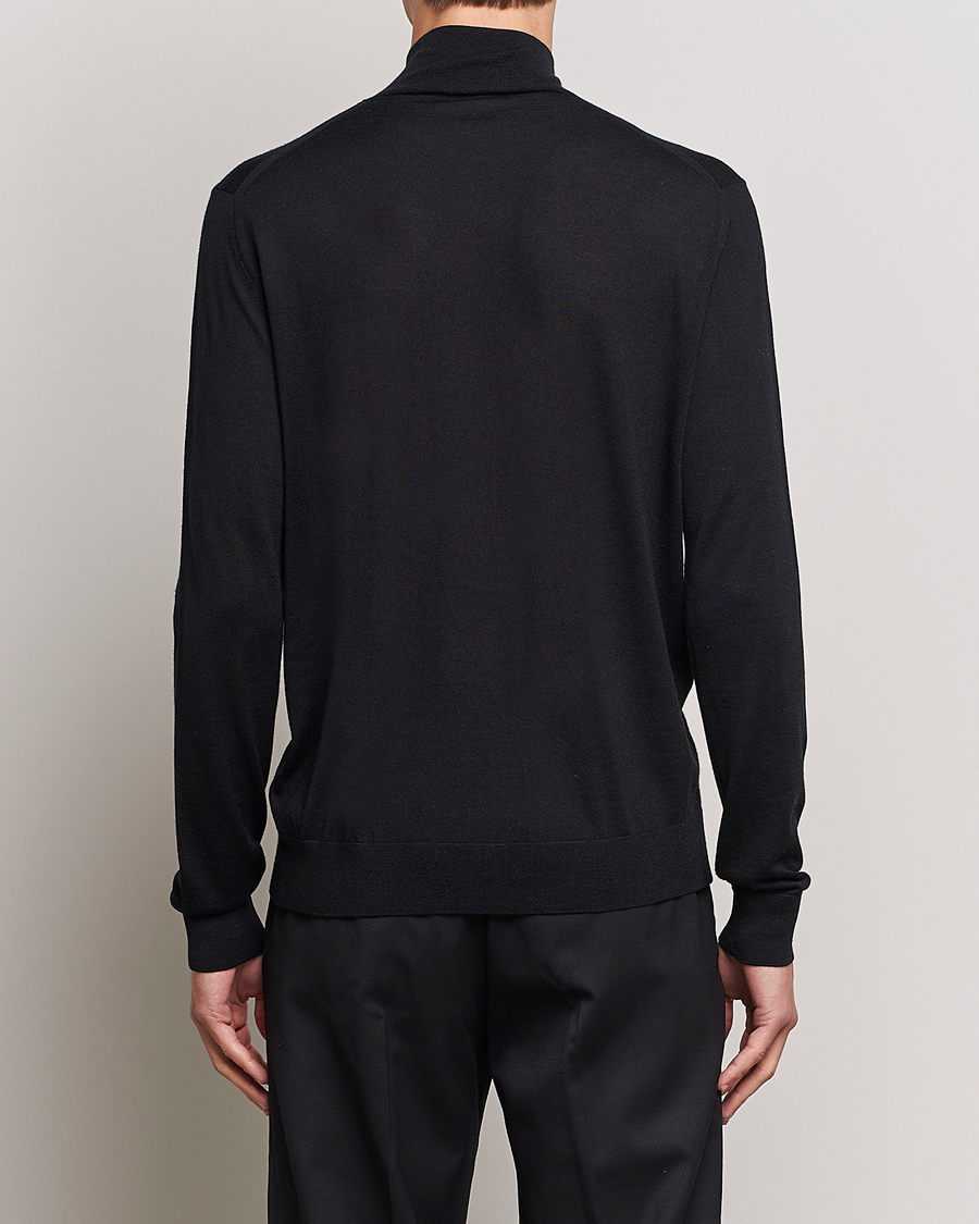 Men | Sweaters & Knitwear | Lanvin | Wool/Silk Rollneck Black