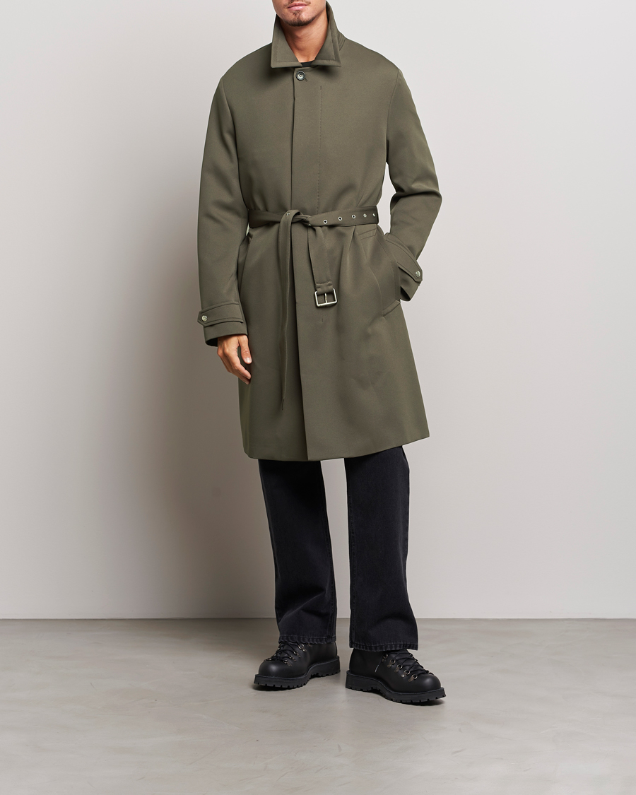 Men | Coats & Jackets | Lanvin | Tailored Rain Coat Shark Grey