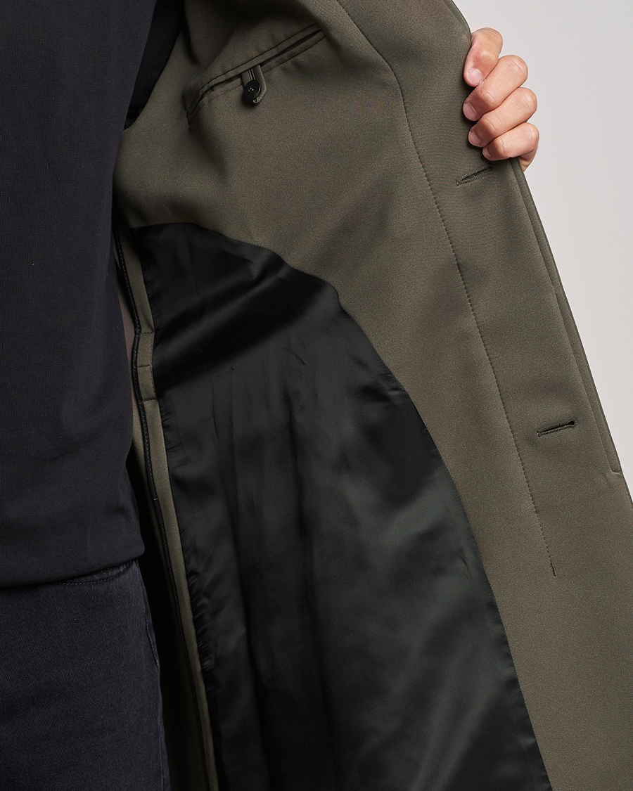 Men | Coats & Jackets | Lanvin | Tailored Rain Coat Shark Grey