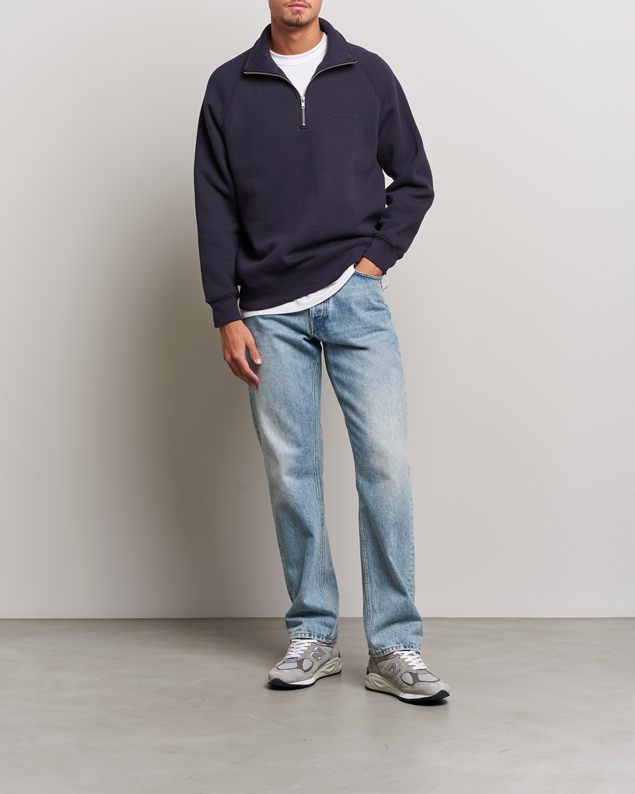 Men | Sweaters & Knitwear | NN07 | Carlo Half Zip Navy