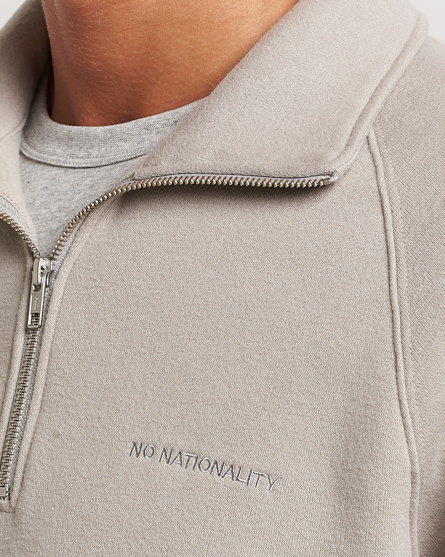 Men | Sweaters & Knitwear | NN07 | Carlo Half Zip London Fog