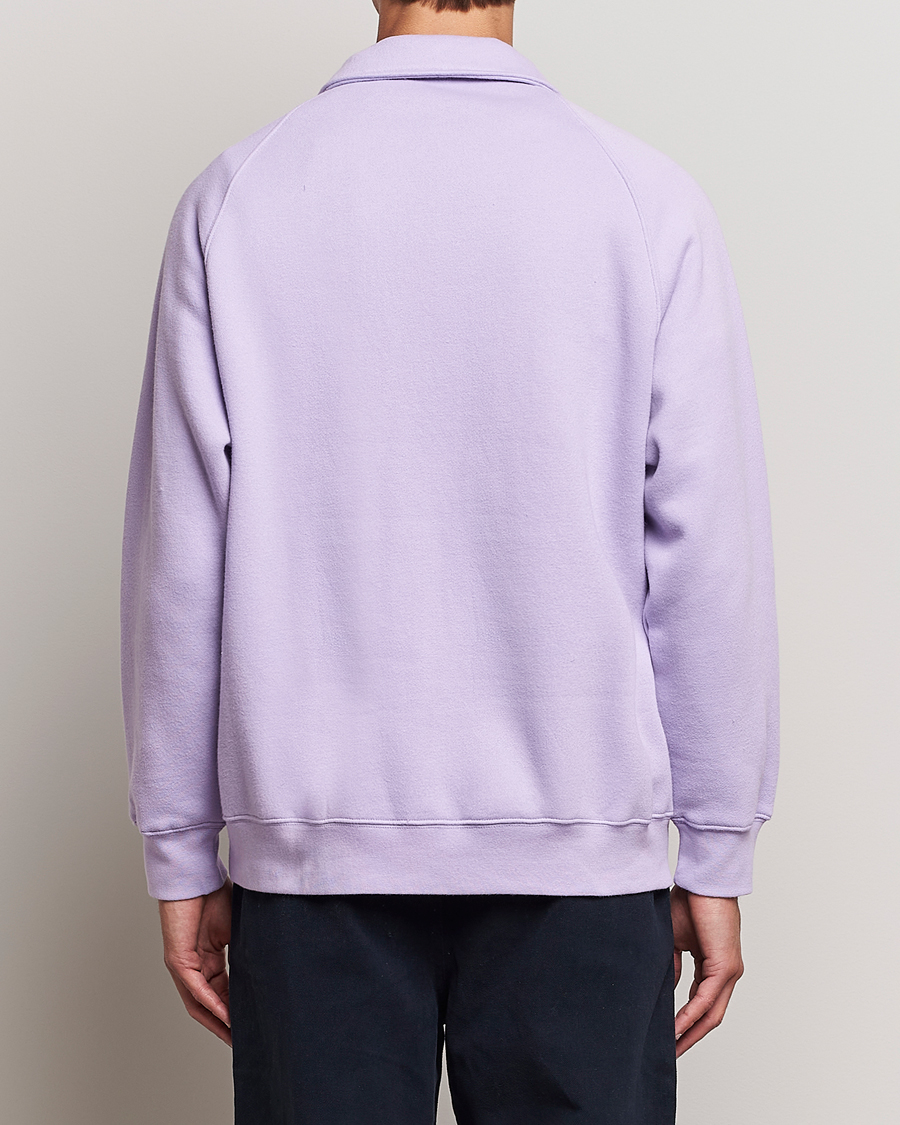 Men | Sweaters & Knitwear | NN07 | Carlo Half Zip Purple Rose