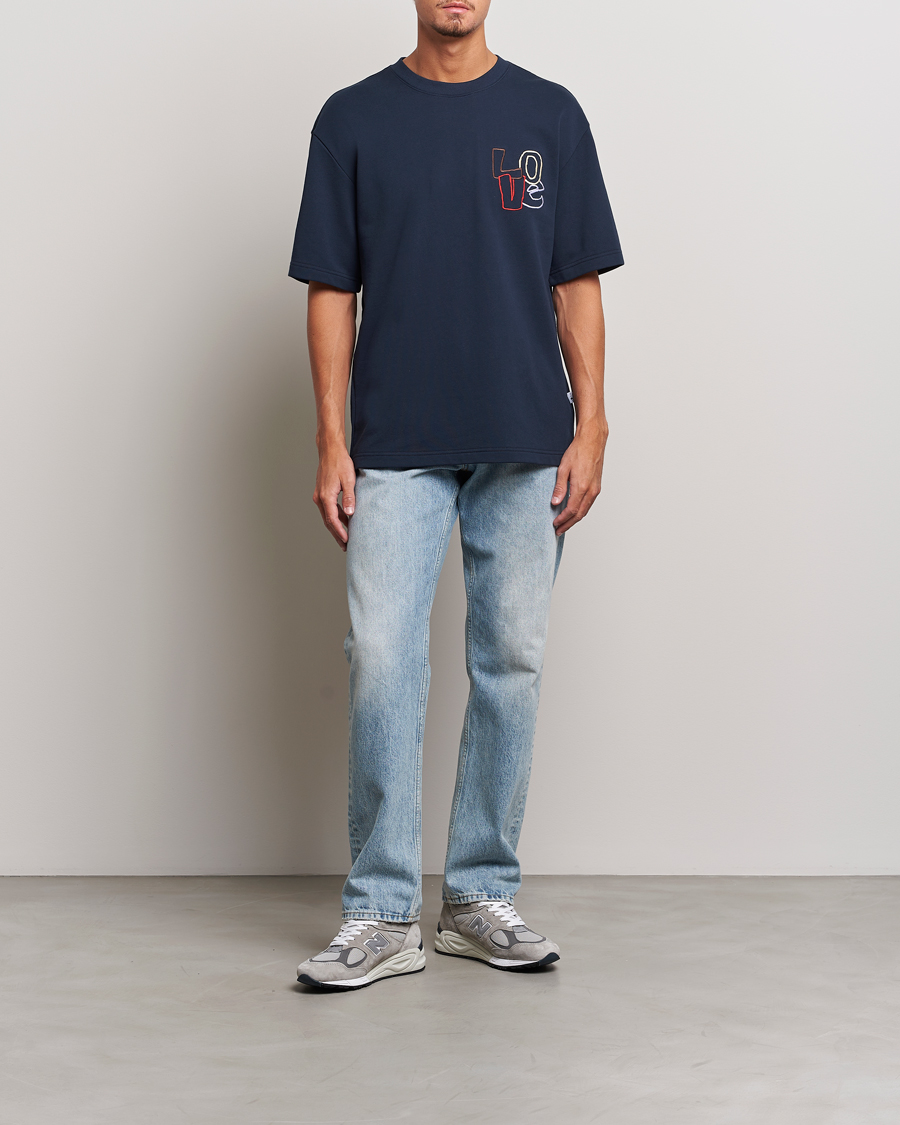 Men | T-Shirts | NN07 | Alan Heavy T-Shirt Navy