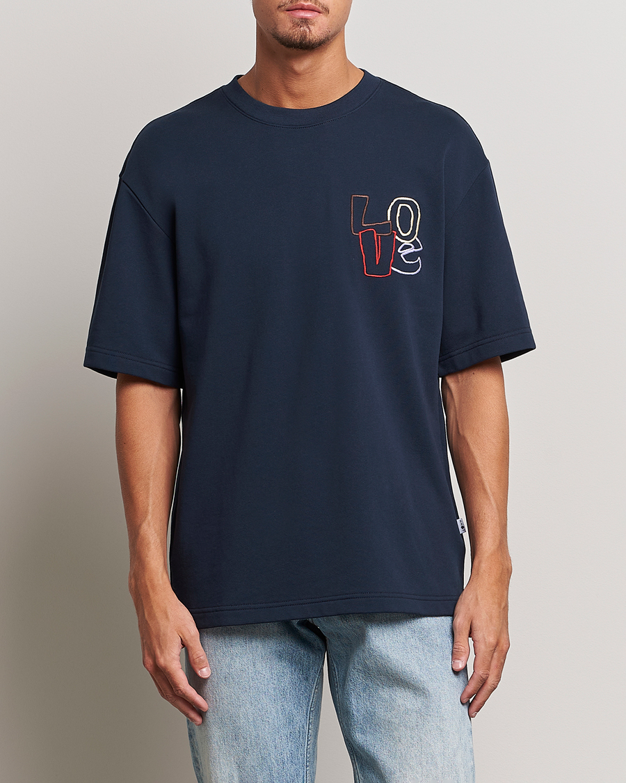 Men | T-Shirts | NN07 | Alan Heavy T-Shirt Navy