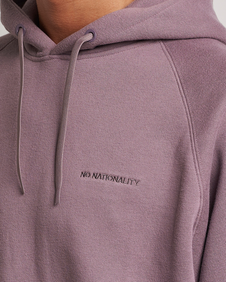 Men | Sweaters & Knitwear | NN07 | Carlo Hood Purple Brown