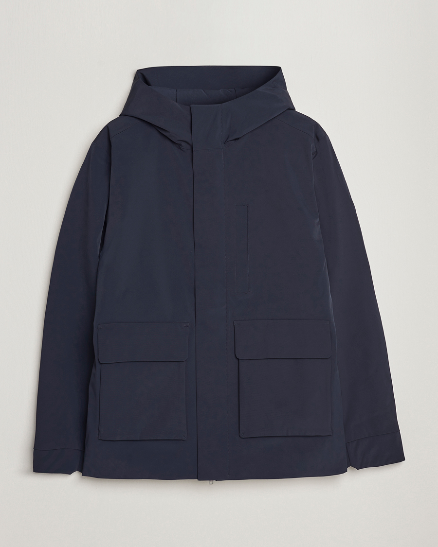 Men | Coats & Jackets | NN07 | Greg Primaloft Hooded Jacket Navy