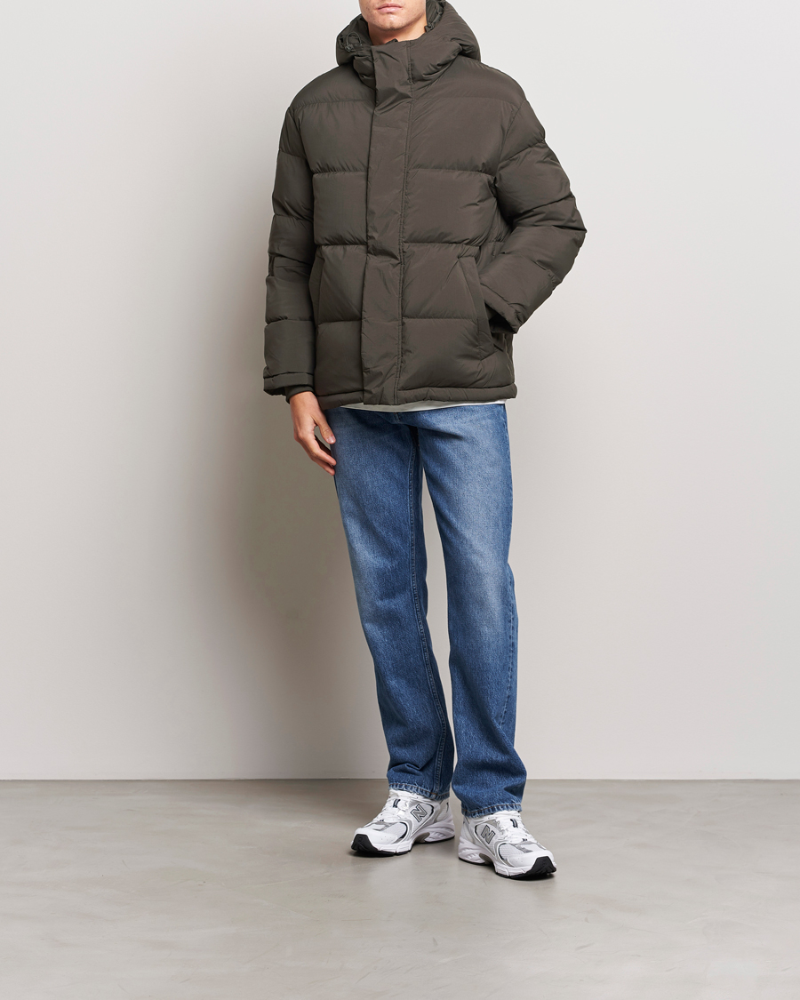 Men | Coats & Jackets | NN07 | Matthew Padded Down Jacket Army Grey