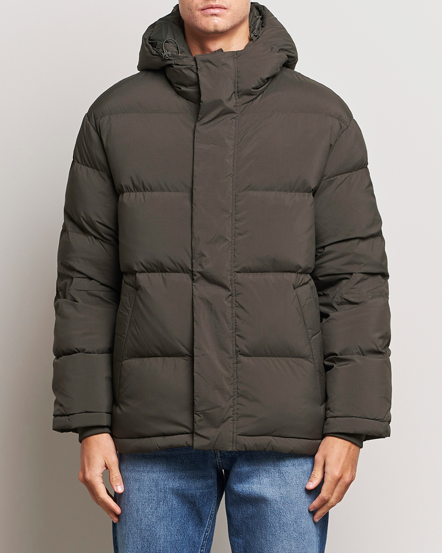 Men | Coats & Jackets | NN07 | Matthew Padded Down Jacket Army Grey