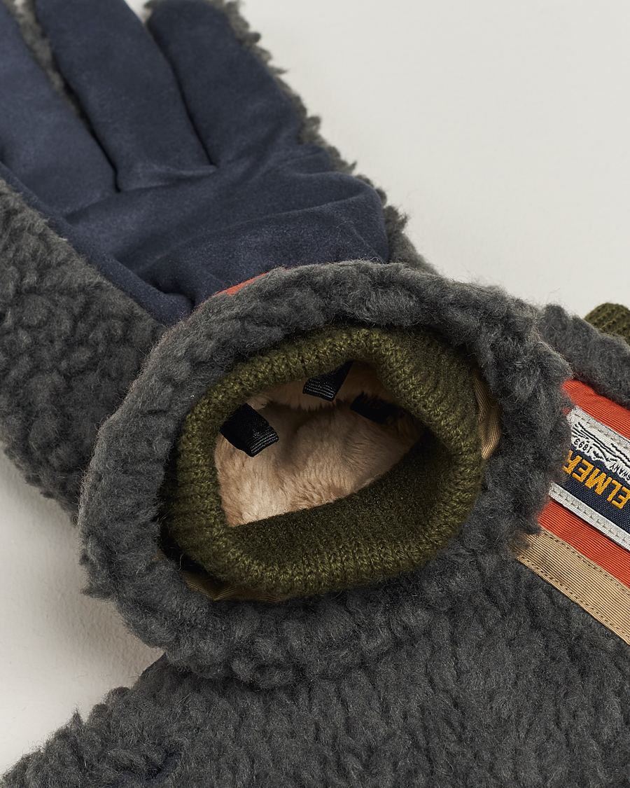 Men | Elmer by Swany Sota Wool Teddy Gloves Khaki | Elmer by Swany | Sota Wool Teddy Gloves Khaki