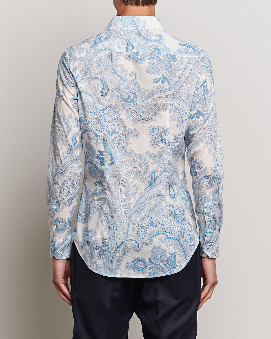 Men | Shirts | Etro | Slim Fit Paisley Shirt Azzurro