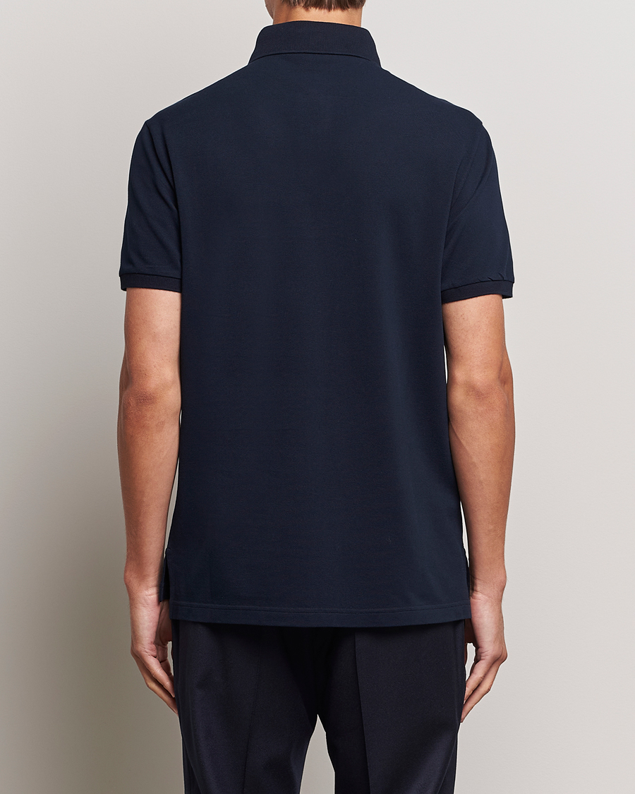 Men | Polo Shirts | Etro | Short Sleeve Contrast Polo Navy