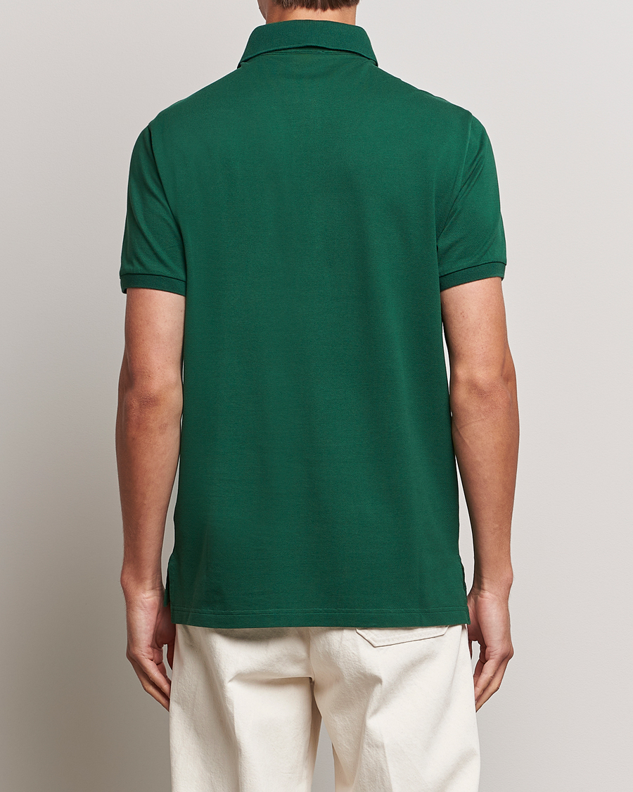 Men | Polo Shirts | Etro | Short Sleeve Contrast Polo Dark Green